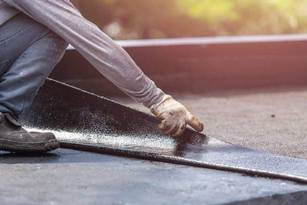Professional Exterior Waterproofing technician working in Fort Atkinson, WI